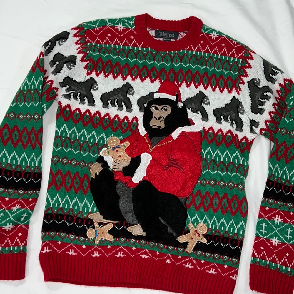 Mens ugly Christmas sweater